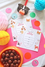 Load image into Gallery viewer, Puppy Party Printable Pack