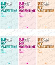 Load image into Gallery viewer, Bracelet Printable Valentine (v1)
