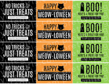 Load image into Gallery viewer, Halloween Treat Printable Tags