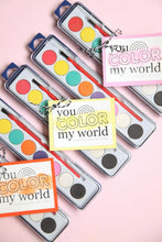 Load image into Gallery viewer, Color Printable Valentine - Rainbow