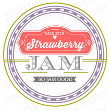 Load image into Gallery viewer, Strawberry Jam Printable Tag
