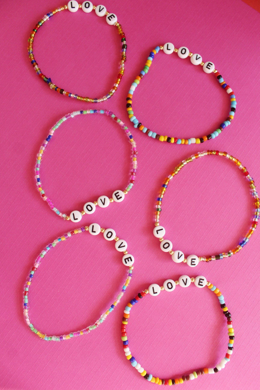 LOVE Bracelets (5 pack) – The Pretty Life Girls Shop